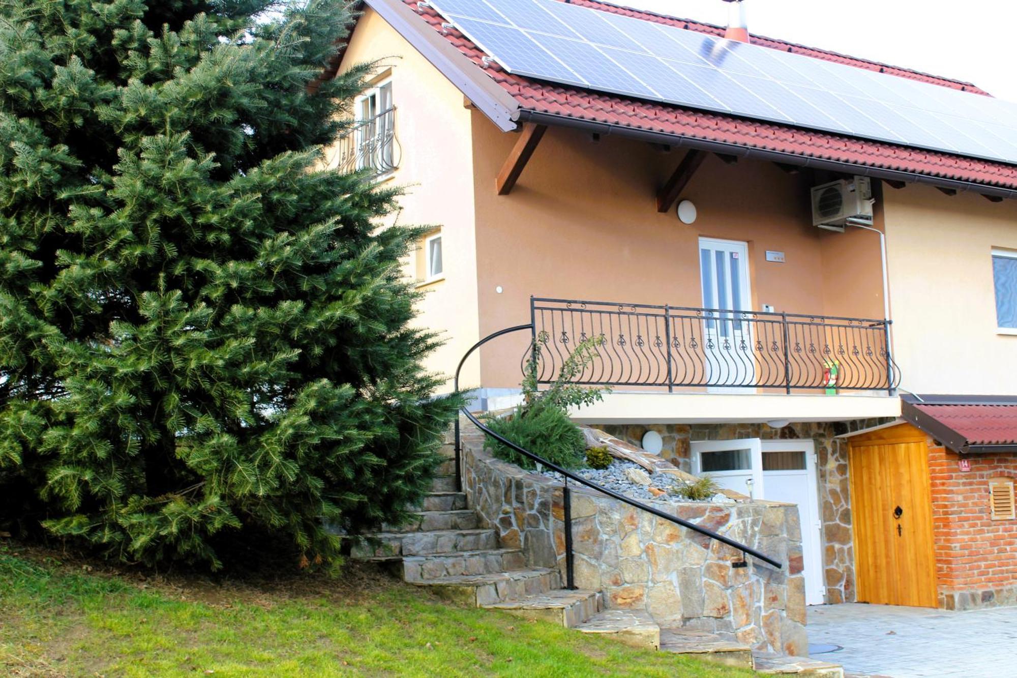 Pocitniska Hisa Soncni Vrh Villa Spodnji Ivanjci Exterior foto