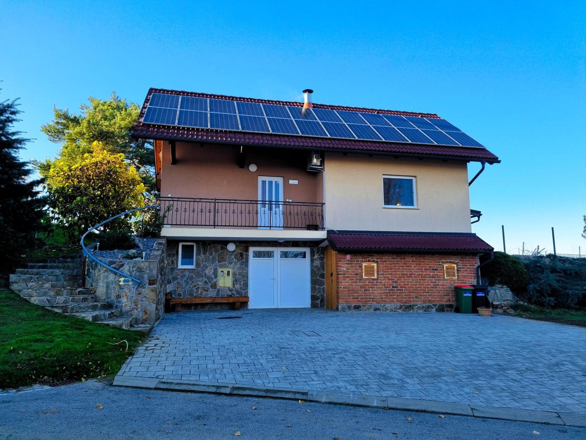 Pocitniska Hisa Soncni Vrh Villa Spodnji Ivanjci Exterior foto