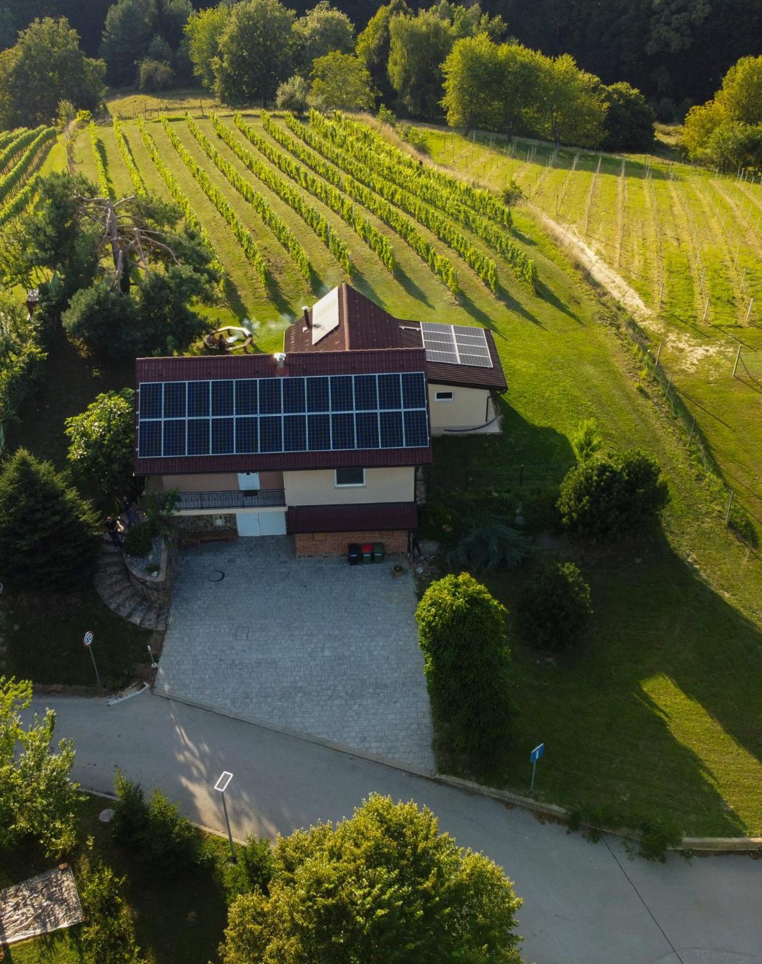 Pocitniska Hisa Soncni Vrh Villa Spodnji Ivanjci Exterior foto